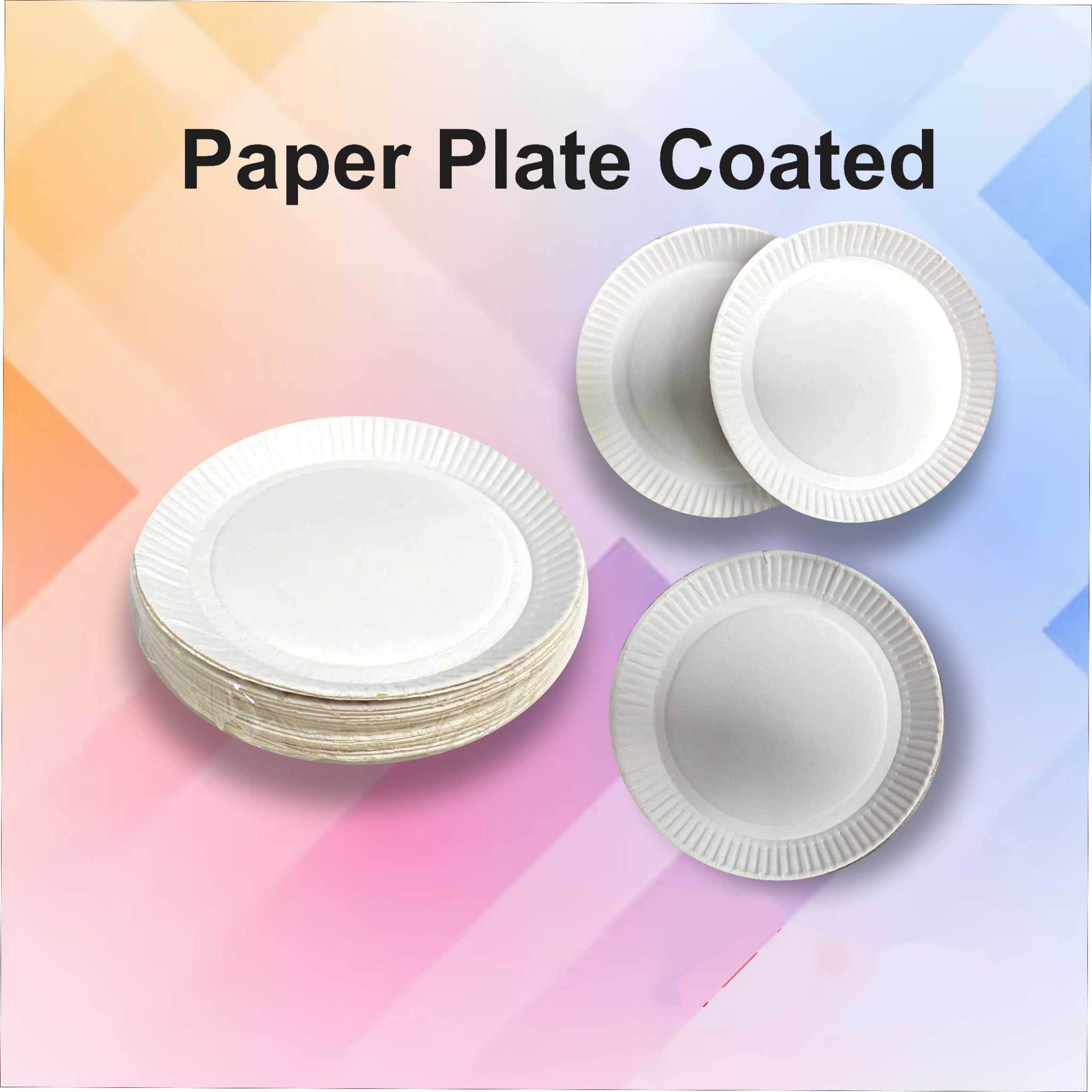 Paper Plate Coated